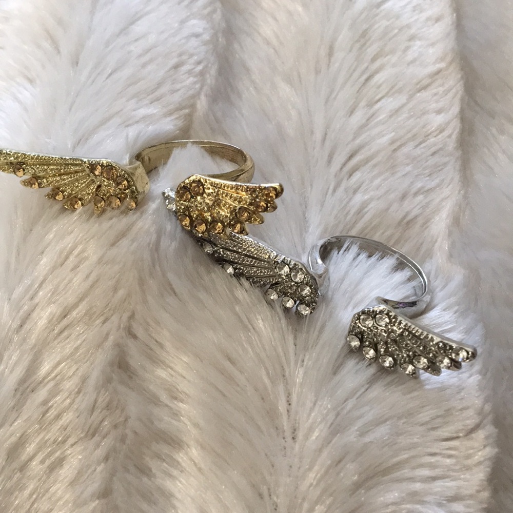 Winged Ring Set of 2 🦋